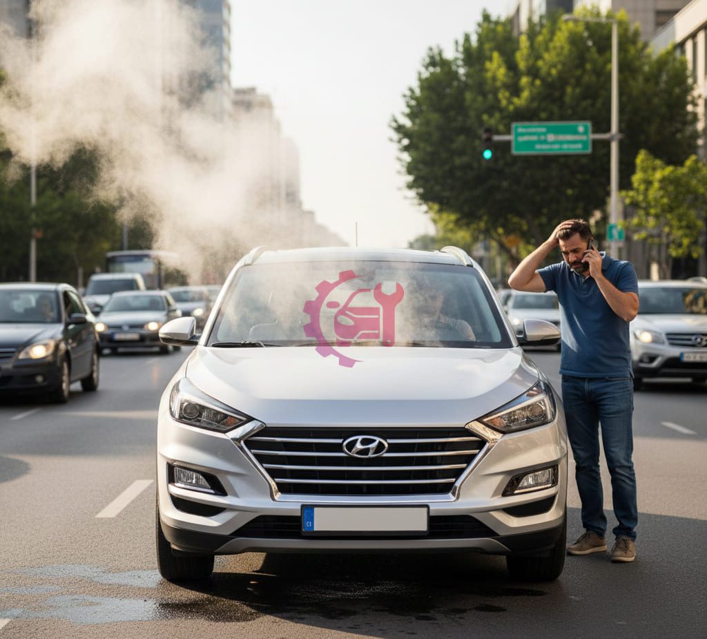 علت بالا رفتن دمای موتور هیوندا